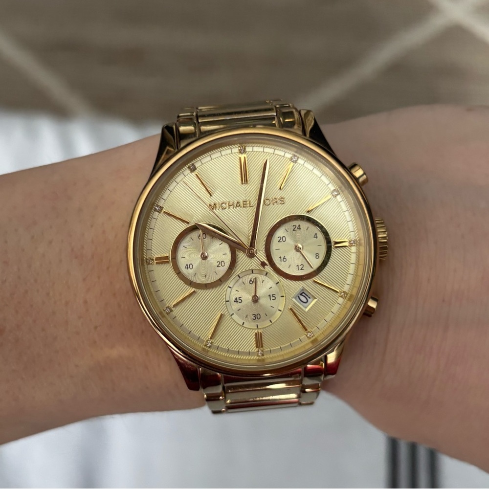 Michael Kors gold watch